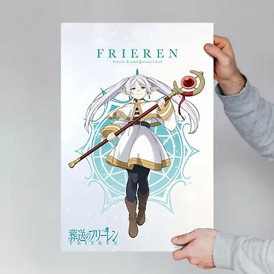 Frieren FRIEREN: BEYOND JOURNEY'S END Anime Poster - Wall Art Decor Weeb Gift • $10.99