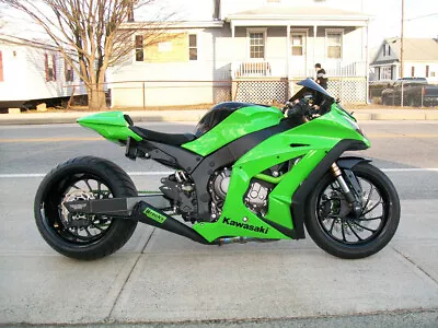 Brock's Single Alien Head Slip-On (3/4 System) Black ZX-10R (11-15) Exhaust • $1099