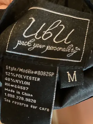 UbU Reversible Hooded Buttoned Jacket Pleated Pockets Size M • $45