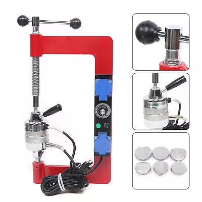 Auto Tyre Repair Machine Vulcanizing Machine Tire Patches Machine + Mold*6 110V • $101