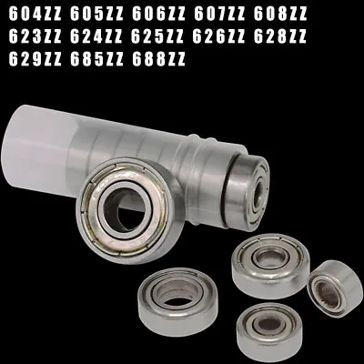 Bearings Miniature Series 604 - 688 ZZ Metal Shielded Bearing Micro Mini Small • $1.76