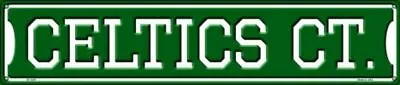 Celtics Ct Street Sign 5  X 24  Wall Decor - DS • $29.95