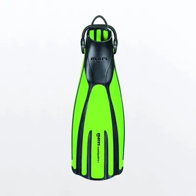 Mares Plana Avanti Quattro + Lime Small Dive Fins (410003SAS LM) • $189.95