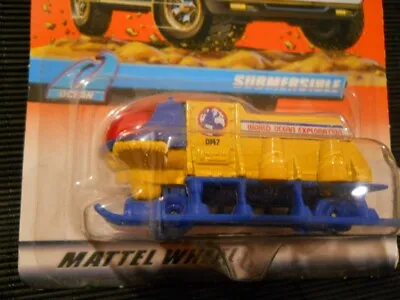 Submersible Submarine #45 Vintage Mint Unused New Matchbox Mint In The Package • $6.99