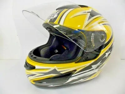 Gmax Snowmobile Helmet Snell M2005 DOT EUC Full Face & Visor Size Large 59/60 Mm • $96.80