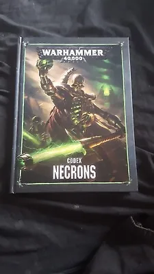 Necrons Codex 8th Edition Warhammer 40k Games Workshop Rule Book  • £15