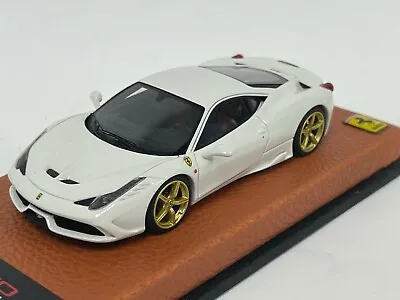 1/43 MR Collection Centro Stile Ferrari 458 Speciale In White MR C-1. #05/09 • $349.95