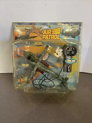 Vintage Excite Air Patrol Remote Control Helicopter 4” Gi Joe Size Tested Works • $33.33