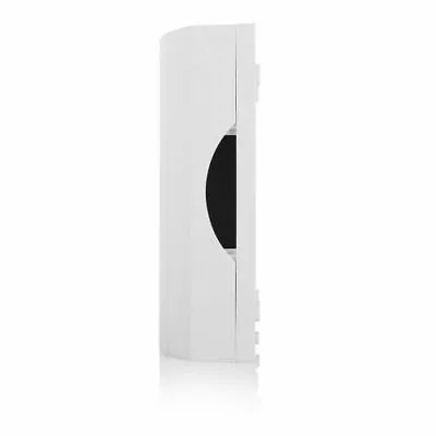 Byron Wired Wall Mounted Door Chime WHITE Inbuilt Transformer  Ding-Dong Sound  • £19.99