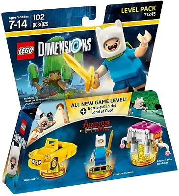$119 • Buy Lego Dimensions Adventure Time Level Pack 71245