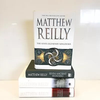 Matthew Reilly's Jack West Jr. Hardcover Bundle Books 4 5 6 7. VGC • $42.99