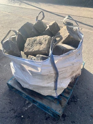 £80 • Buy Reclaimed Yorkshire Stone Blocks - 1 Ton Bag