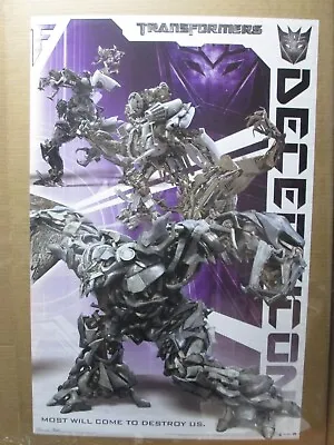 Transformers 2006 Villains Decepticons Poster Art  Vintage 19489 • $44.97