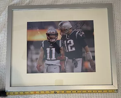 Tom Brady Autographed Picture. The G.O.A.T. Own This Piece Of History! • $215