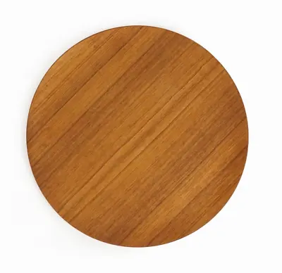 Shigemichi Aomine Teak Tray Plate Japan Mid Century Modern Japanese Wooden Round • $65