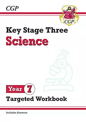KS3 Science Year 7 Targeted Workbook (with Answers) (CGP KS3 Targeted Workbooks) • £4.50
