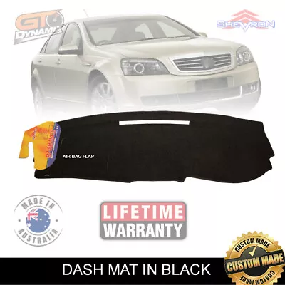 Dash Mat Holden WM Statesman - Caprice 07/2006-05/2013 AIR-BAG DM1038 BLACK • $89.95