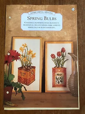 Spring Bulbs Cross Stitch Charts (daffodil & Tulip) - From A Magazine • £1.60