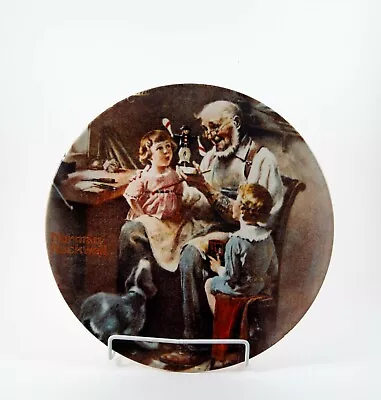 Norman Rockwell Plate  The Toy Maker  Heritage Collection Limited Edition # • $6.99