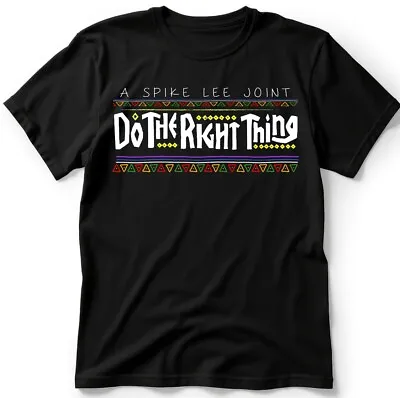 Do The Right Thing T-shirt Spike Lee Black T-shirt Brooklyn Tees Rap Shirts • $19.99