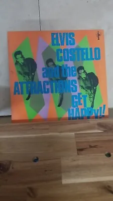  ELVIS COSTELLO Get Happy - 1980 - Plus Bonus 45 RARE  • $12.99