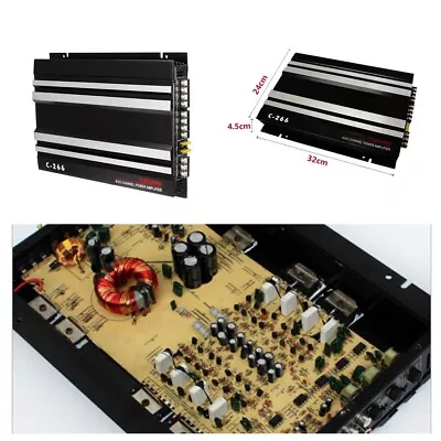 DC 12V 5800Watt 4 Channel Car Amplifier Stereo Audio Speaker Amp For Subwoofer • $147.88