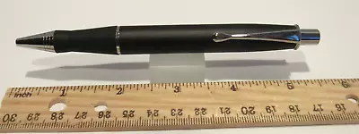 TERZETTI Explorer  HEAVY Metal Brass Large Click Top Ballpoint Pen- BLACK • $7.19