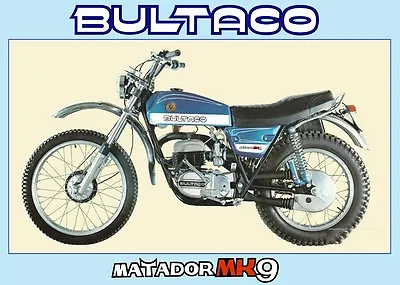 Bultaco Matador Seat Chrome Matador Mk9 Mk10 New • $352.74