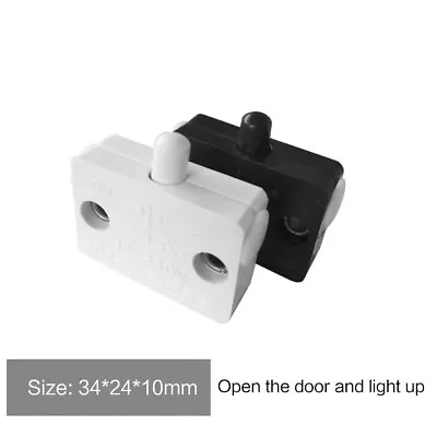 1PCS Wardrobe Door Touch Light Switch Automatic Reset Switch  Cabinet Cupboard • £3.94