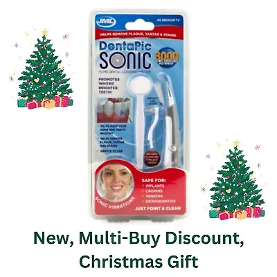 JML DentaPic Sonic - Dental Cleaning Teeth Stain Remover - Christmas Gift • £14.99