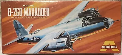 Aurora Martin B-26d Marauder Model Kit Factory Sealed 1969 #371-250 • $99.99