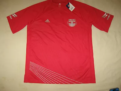 New York Red Bulls Soccer Jersey Shirt Adidas Men's Large MLS NYRB Metro Stars • $29.99