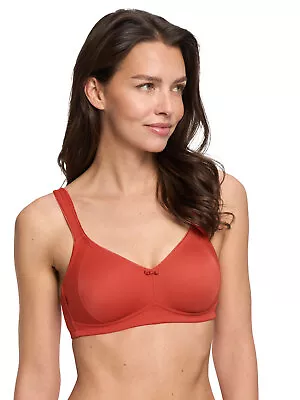 Non-Wired Minimiser Bra Milano By Susa 8193 36-44 B-F Terracotta • $62.17