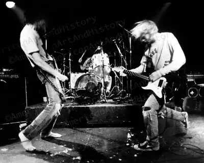 $18.99 • Buy Nirvana In Concert Kurt Cobain Krist Novoselic Dave Grohl Photo Print Poster