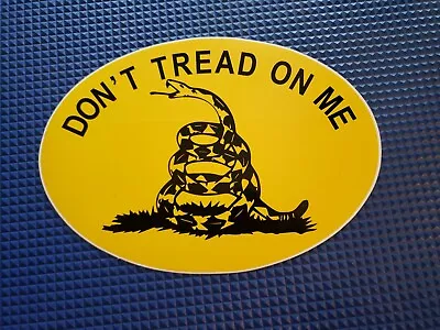 $2.25 • Buy Dont Tread On Me Sticker Gadsden Flag Decal - 7.75 X 5.5 Inch High Quality 