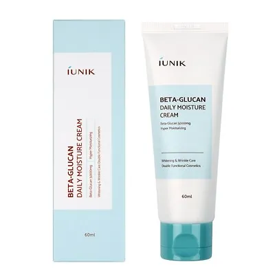 IUNIK Beta-Glucan Daily Moisture Cream 60mL Korean Skincare Hydrating Centella • $24.95