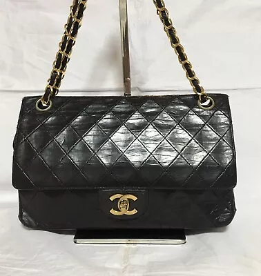 100% Authentic Vintage Chanel Double Flap Bag • $1100