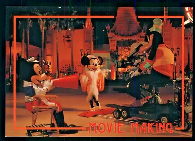 Postcard Disney World Movie Making Photo Print Mickey Mouse Minnie And Goofy. L • $3.99