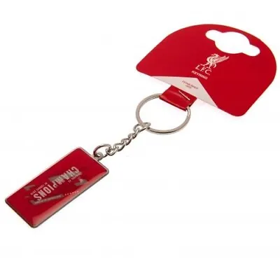 Official Liverpool Football Club Champions Of Europe Metal Keyring Keychain • £5.95