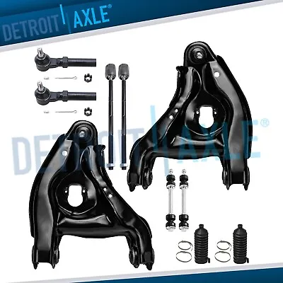 Front Lower Control Arms Sway Bar Links Tie Rod Ends For 1994-2004 Ford Mustang • $245.48