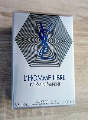 Discontinued YSL L'Homme Libre 100ml 3.3 Fl Oz Eau De Toilette New & Sealed • $340