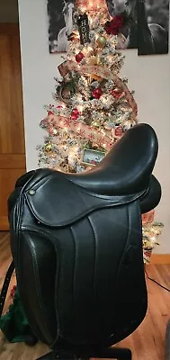 Henri De Rivel Parisian Monoflap IGP Dressage Saddle 16.5 • $850