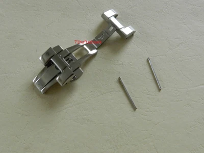 £23.99 • Buy Silver Clasp And Side Links To Fit AR0181 AR0182 Armani Men's Watch Strap 23mm