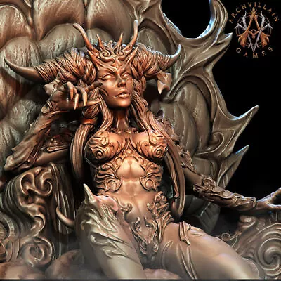 Succubus Queen Naamah Throne Dungeons And Dragons Wargames RPG AoS Fantasy RPG • $36.75