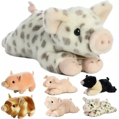 Cute Piglet Pig Soft Plush Stuffed Farm Animal Toy Pink Spotted Kids Gift New • $31.54