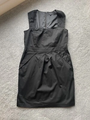 £6 • Buy M&S Limited Collection Black Fitted Dress. Size 18. Fully Lined.