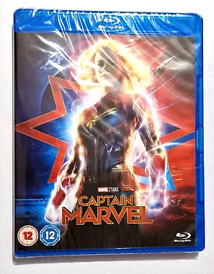 Captain Marvel BLU RAY NEW And SEALED Starring Brie Larson • £2.75