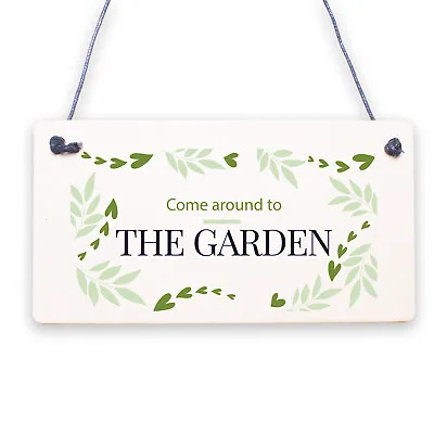 I'm In The Garden Novelty Plaque Summer House Sign Garden Shed Friendship Gifts • £3.95