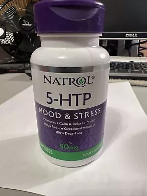 Natrol 5-HTP Mood & Stress 50 Mg 30 Caps Exp 01/2025 ~ Sealed Bottle • $7.24