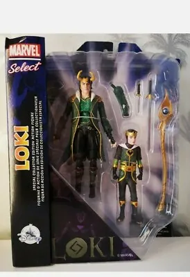 Marvel Select Loki Special Collector Edition Action Figure Set Box Is Tatty  • £12.99